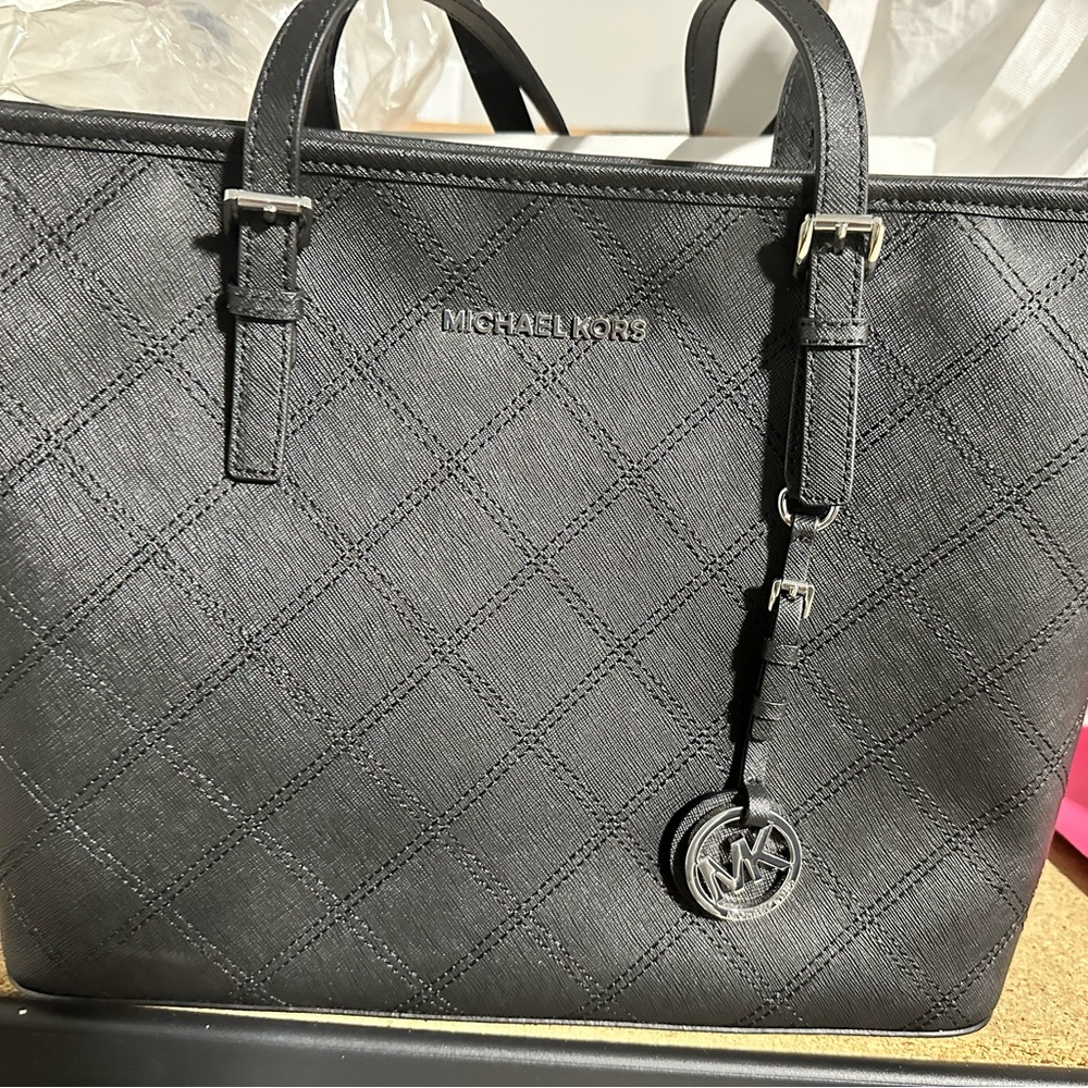 Michael Kors Black Tote Bag